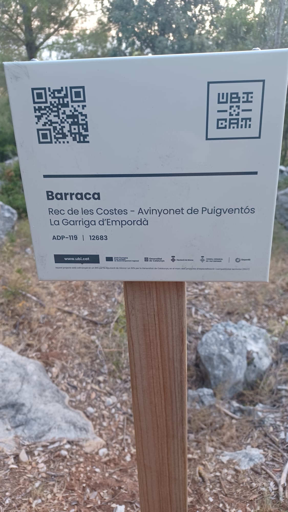 Barraca — Rec de les Costes